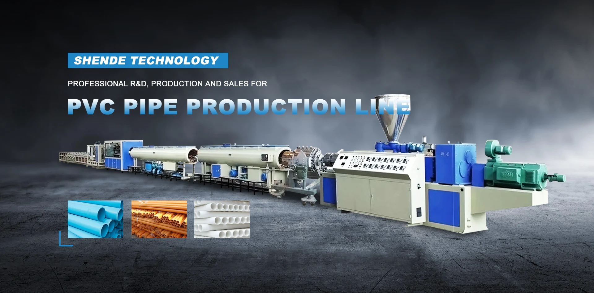 Dây chuyền sản xuất ống PVC Trung Quốc
