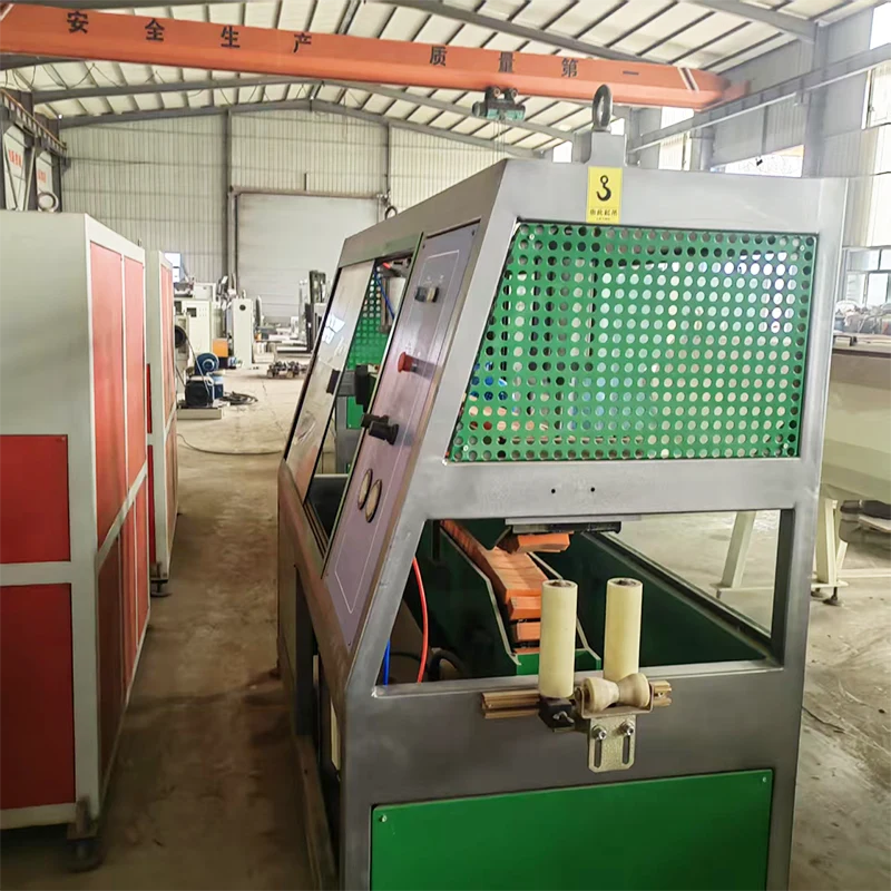 Máy sản xuất ống ba lớp HDPE 110mm đã qua sử dụng