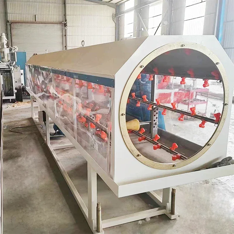 Máy sản xuất ống ba lớp HDPE 630mm đã qua sử dụng